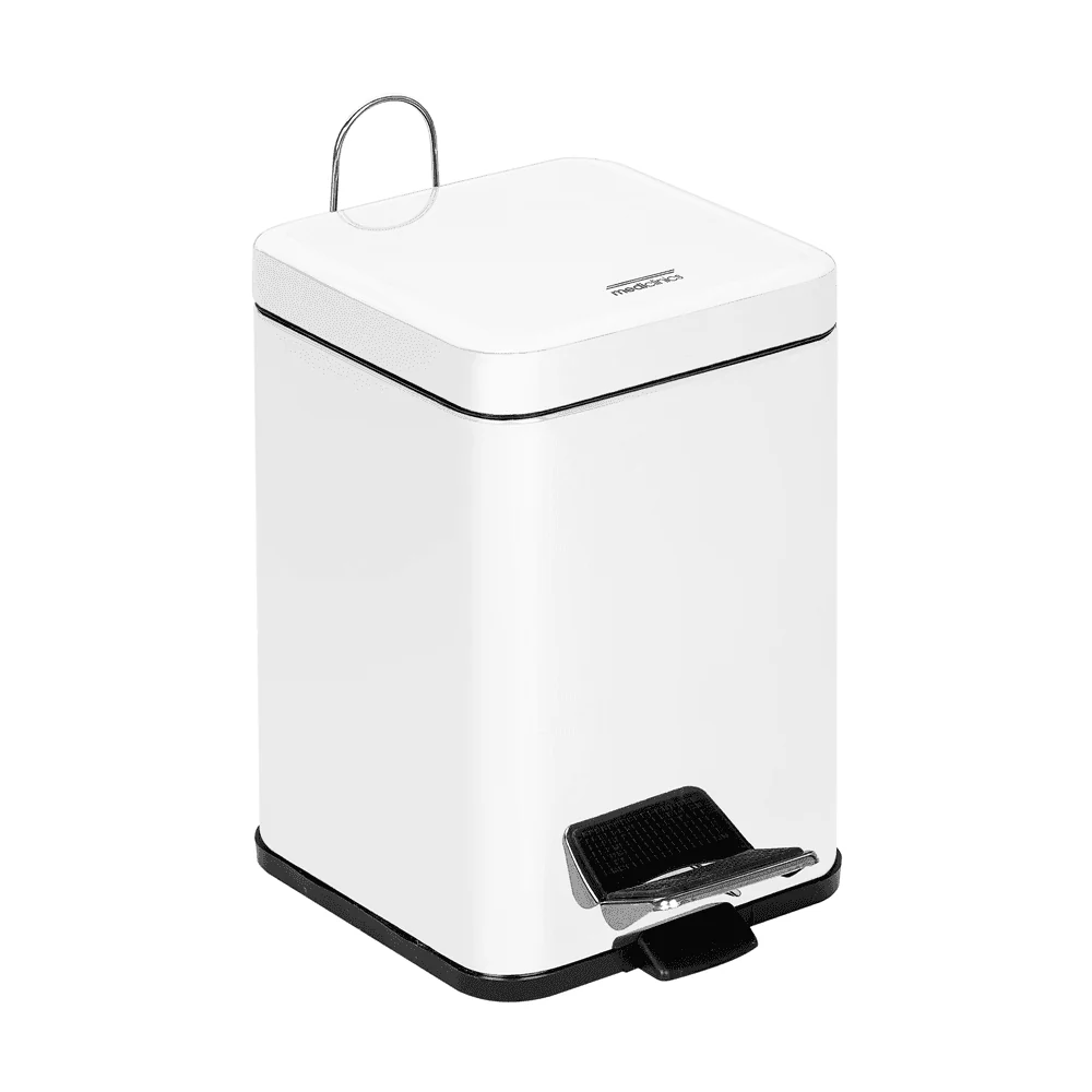 Mediclinics Pedal Operated 6L Square Bin - Image 3