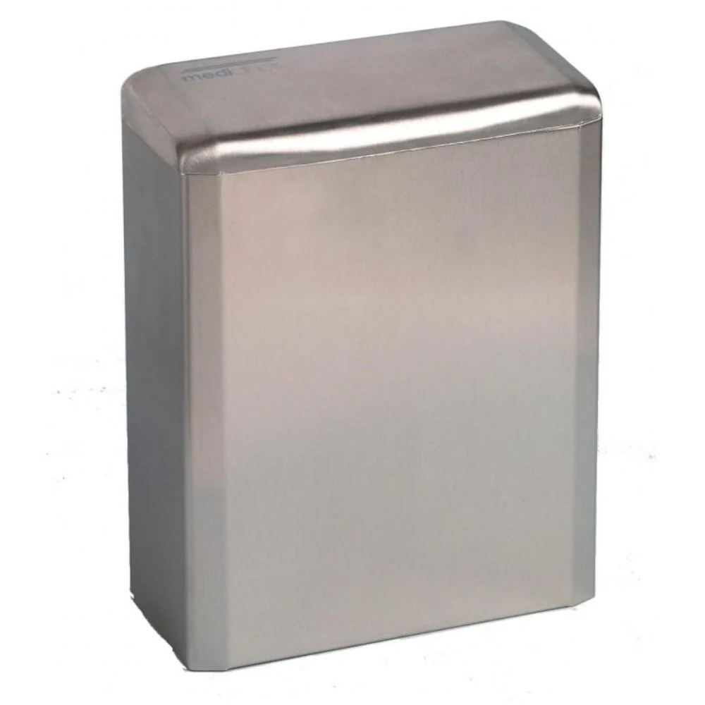 Mediclinics Wall Mounted 6L Sanitary Napkin Container with Lid - Image 3