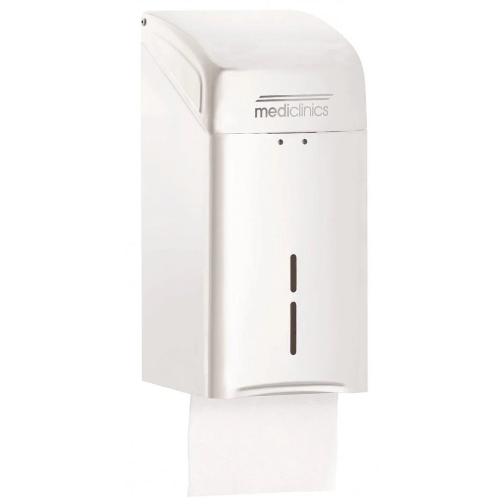 Mediclinics Wall Mounted Folded Toilet Tissue Vertical Dispenser - Image 3