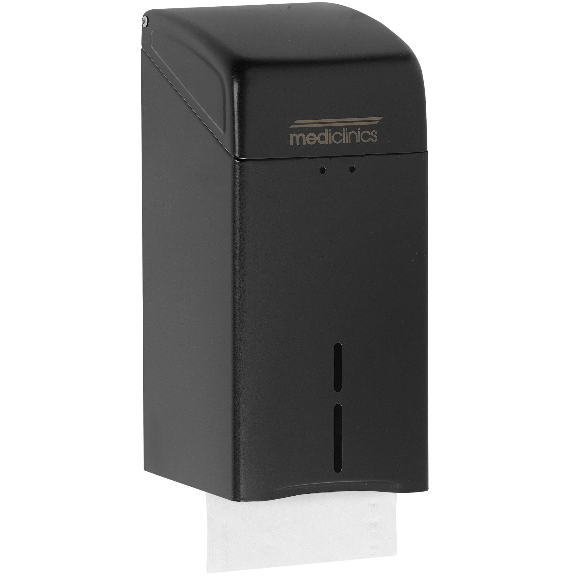Mediclinics Wall Mounted Folded Toilet Tissue Vertical Dispenser - Image 4