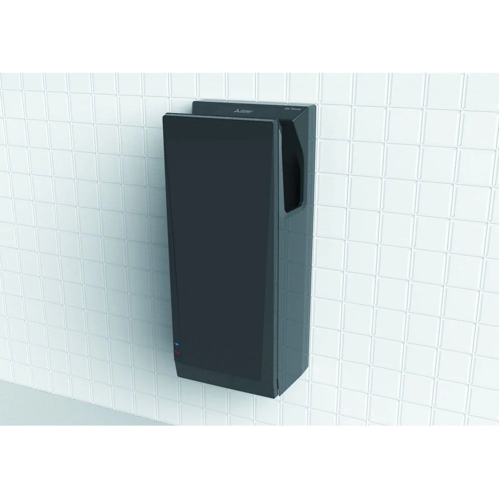 Mitsubishi Jet Towel Wave i01 Slim Heated Hand Dryer - Black - Image 4