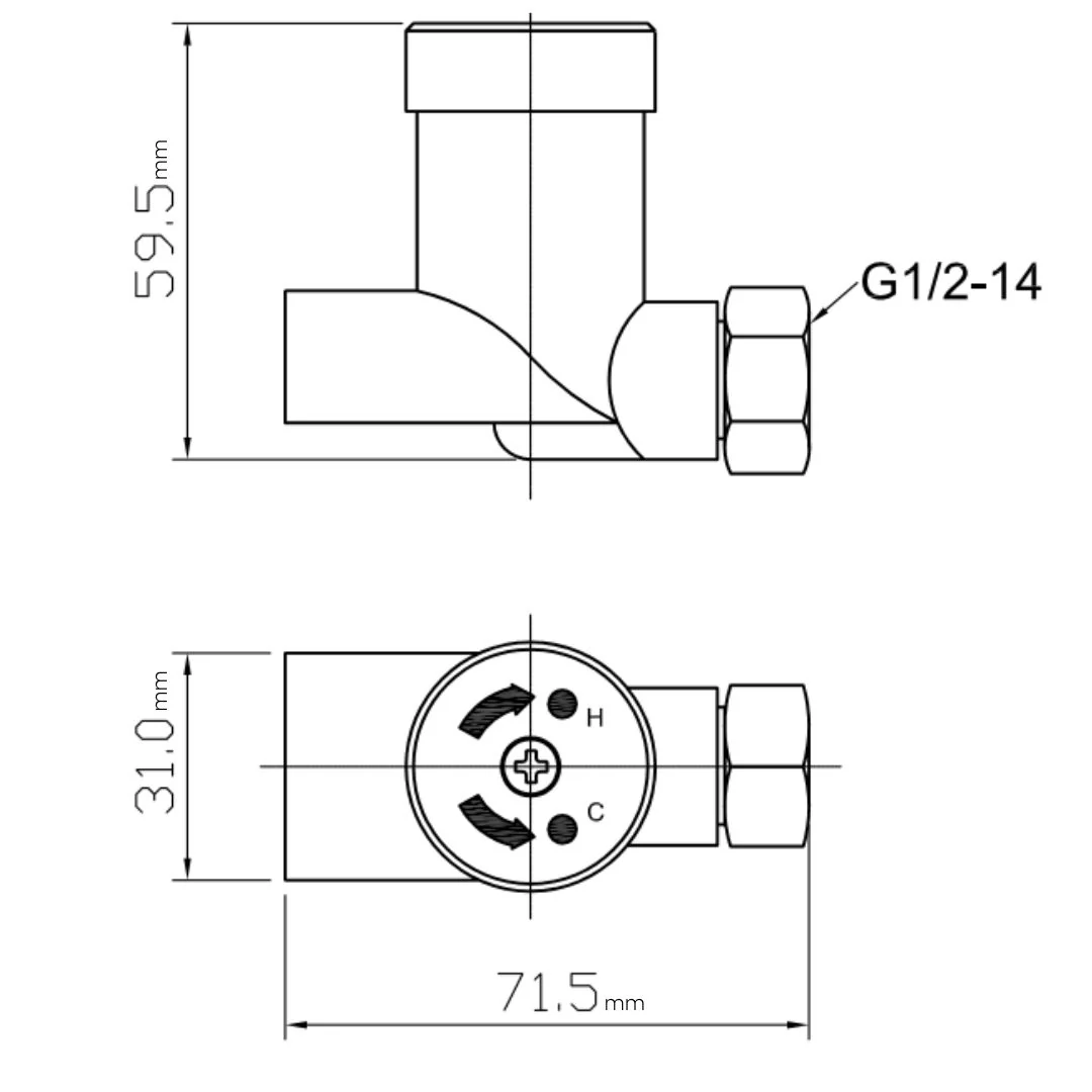 Prestige Thermostatic Mixing Valve for Sensor Taps - Image 6