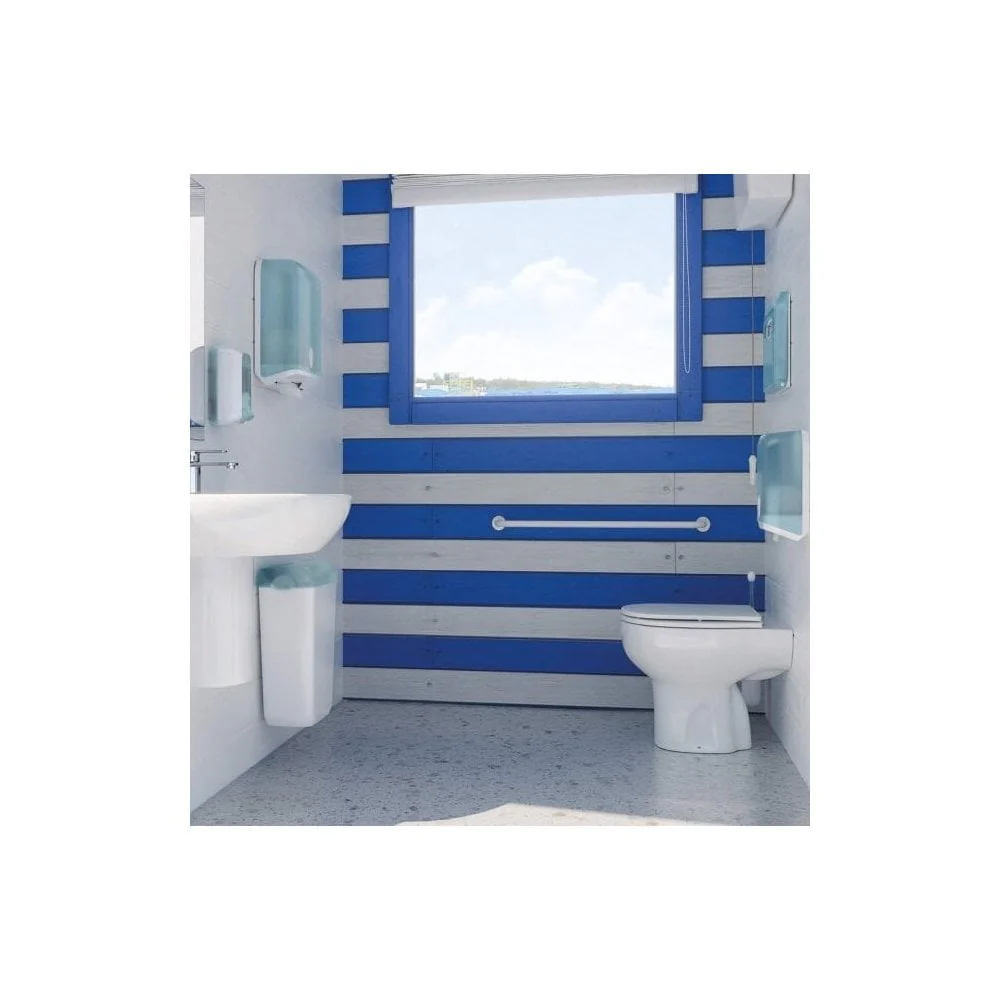 ReGen Wall Mounted Toilet Brush Set Made Of Recycled Material - Image 3