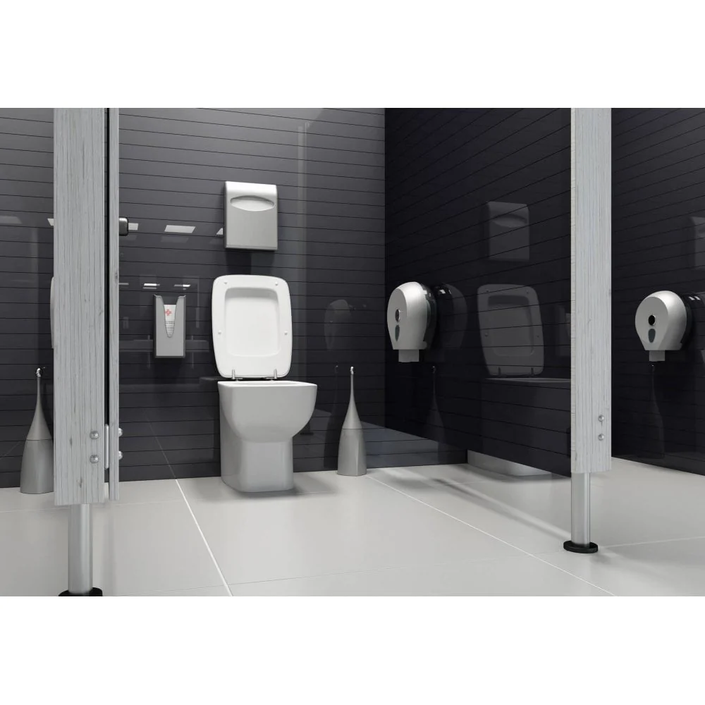 Soft Touch Floor Standing Toilet Brush Set - Image 12