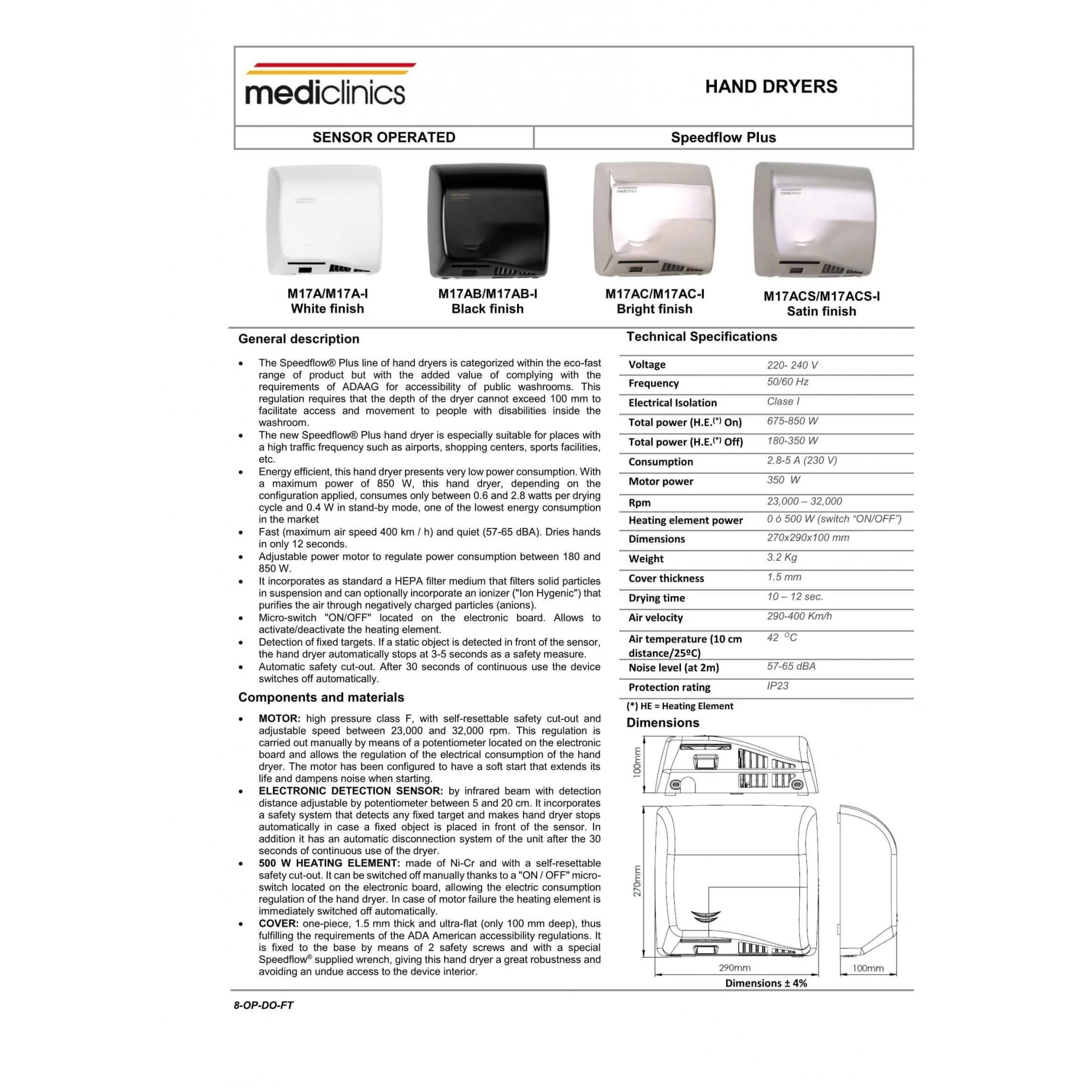 Speedflow Plus Hand Dryer - Image 5
