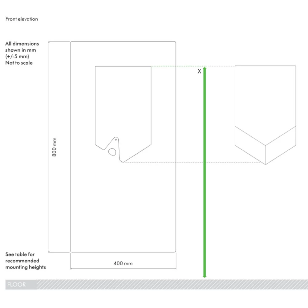 Wall Protector in Stainless Steel for Use with Dyson Airblade V HU02 - Image 3