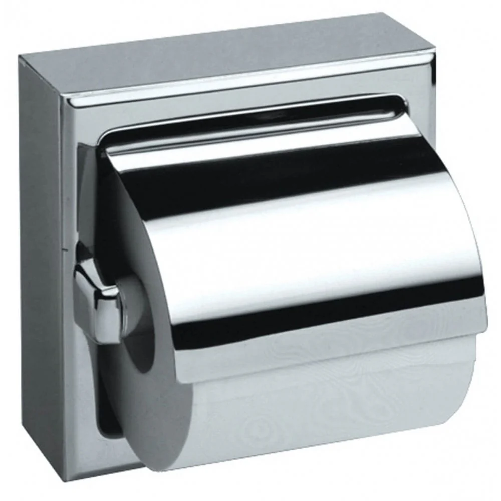 Toilet Roll Holder with Cover - Image 2