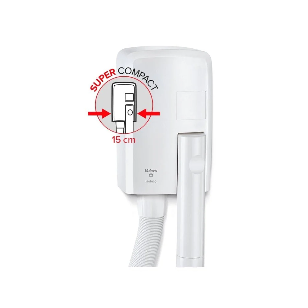 Valera Hotello Bathroom Hardwired Hair Dryer IP34 1200W | EPANB6 - Image 3