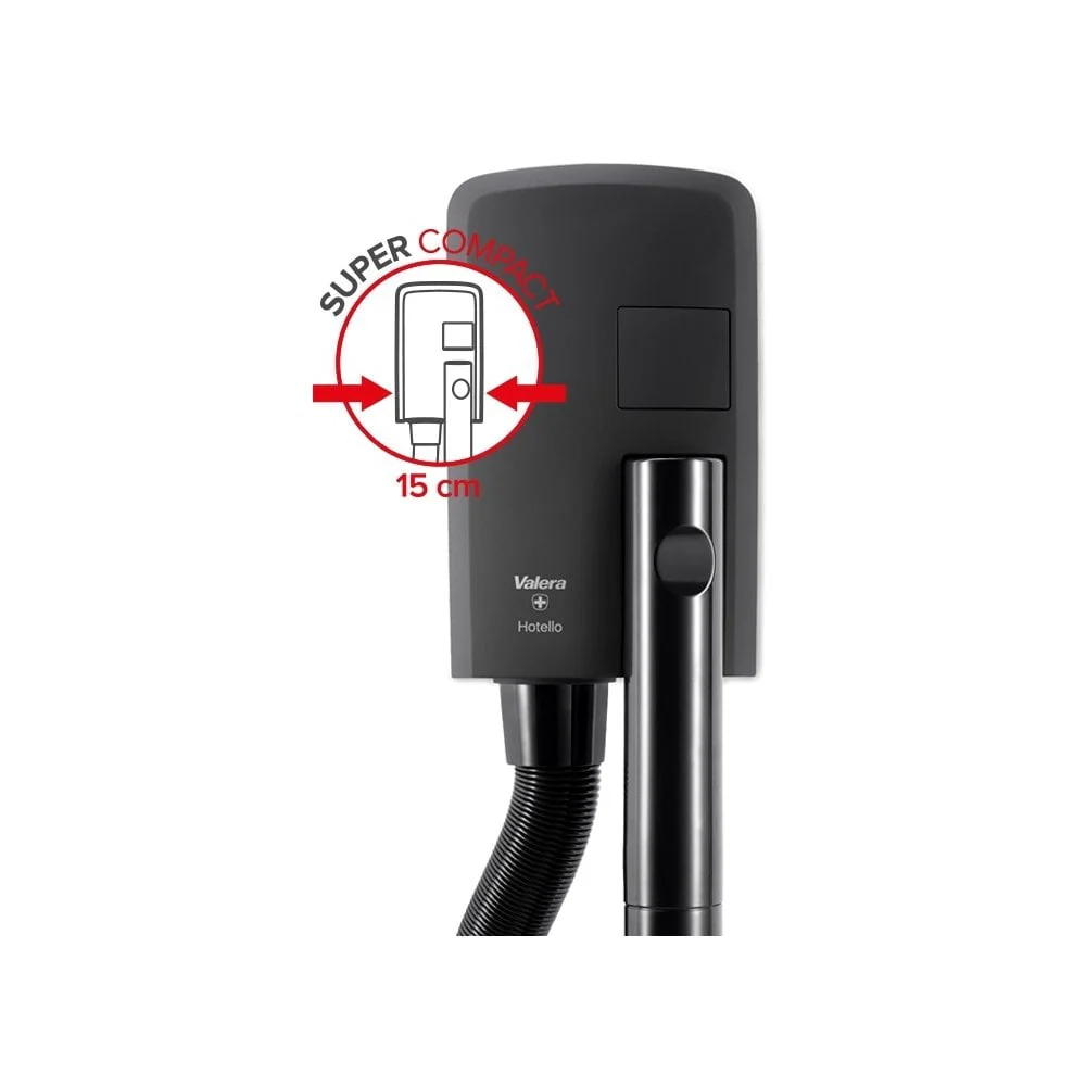 Valera Hotello Club IP34 Rated Black Hair Dryer 1400W | EPANB7-B - Image 3