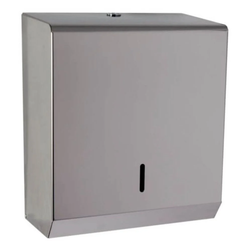 Vivo Stainless Steel Series C Fold/Multifold Paper Towel Dispenser - Image 2